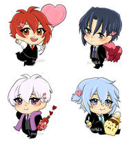 i7 Valentine Stickers - Sample