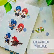 Kaeya Diluc Notebook